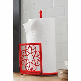 Gerbera Scroll Paper Towel Holder, , large