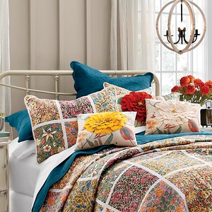 Flower Power Oversized Quilt, , large