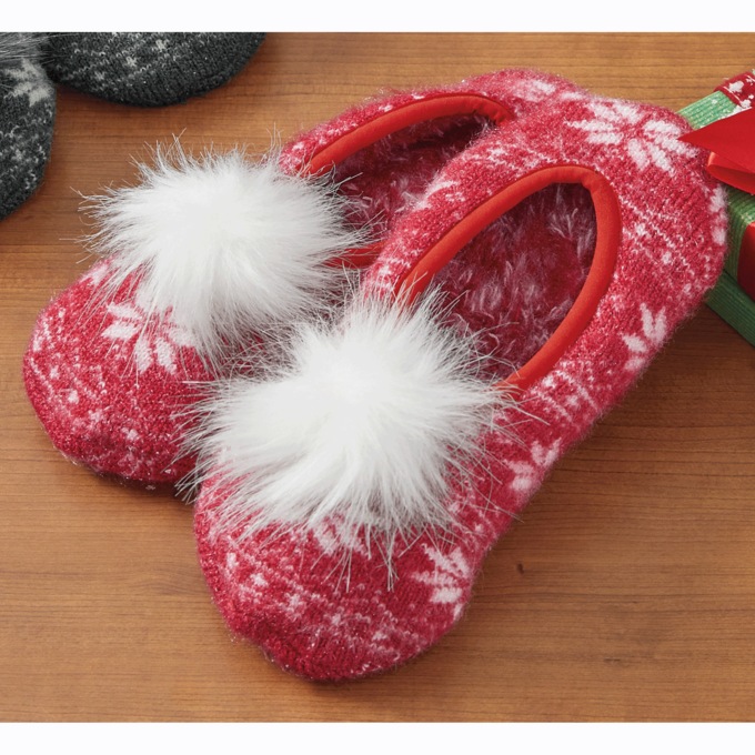 MUK LUKS Women’s Ballerina Heat Retainer Thermal Insulated Slipper, Poppy, large