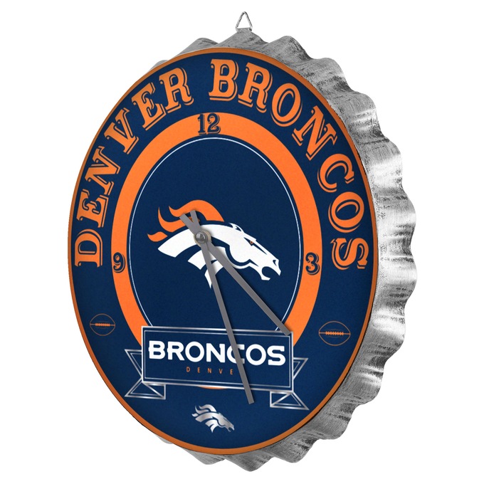 NFL Bottle Cap Wall Clock, , large
