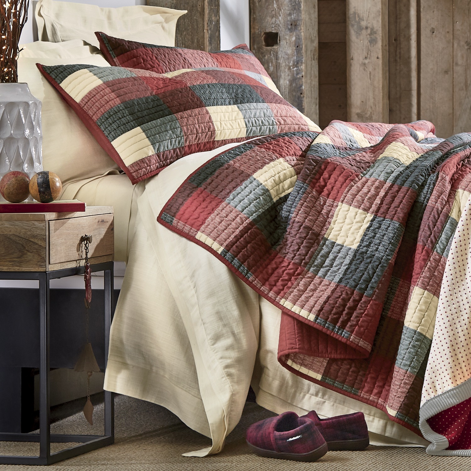 Ridge Plaid Quilt Country Door