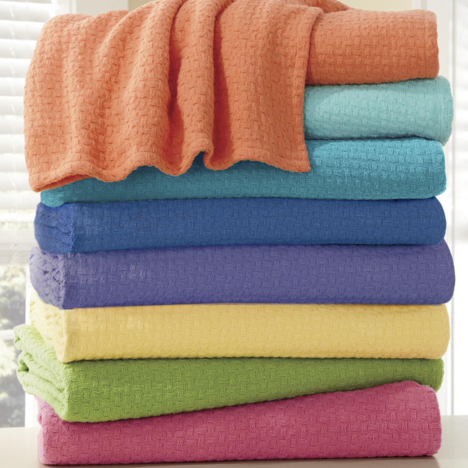 Bright Woven Blanket Country Door