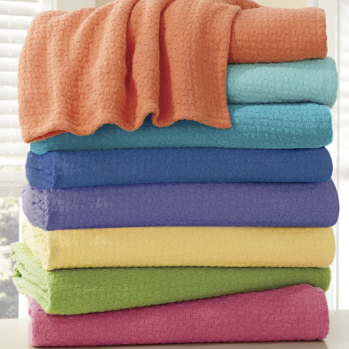 Bright Woven Blanket Country Door