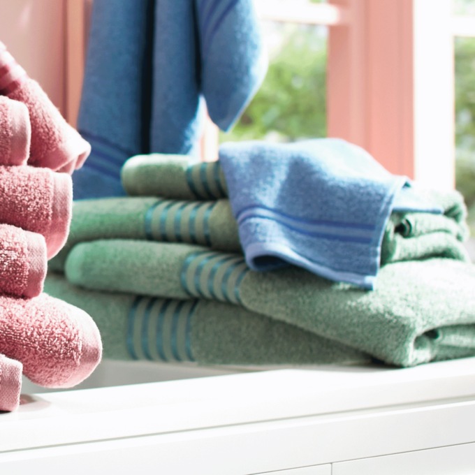 18-Piece Towel Set, Eucalyptus, large