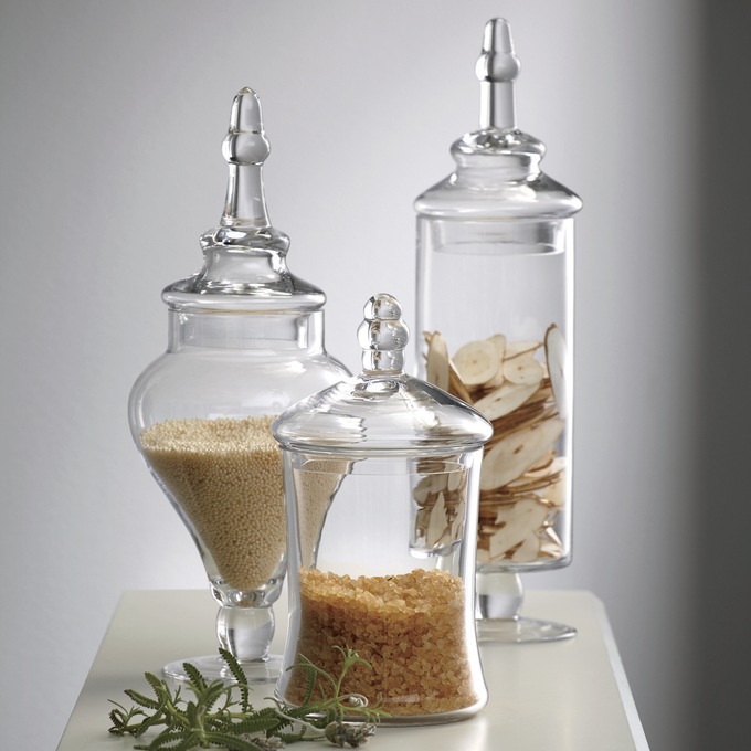Set of 3 Apothecary Jars