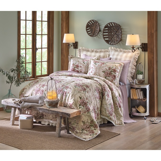 Cottage Romance 3-Piece Comforter Set, , large