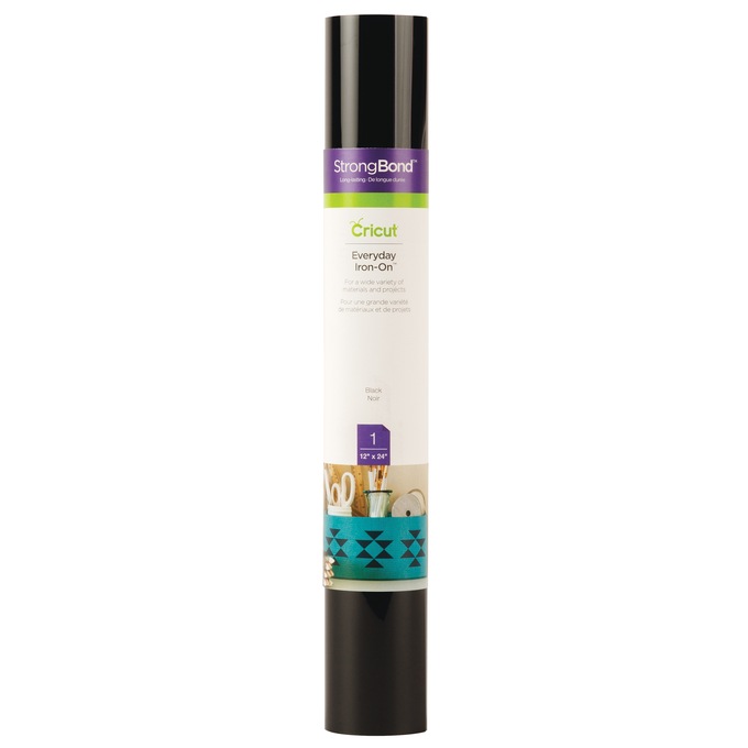Cricut Everyday Iron-On Roll, Black, large