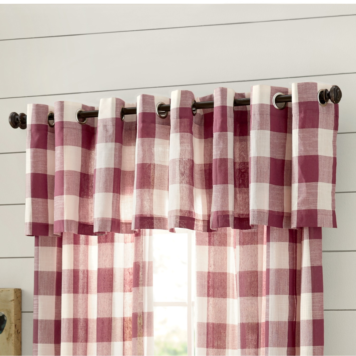 Buffalo Plaid Valance Country Door