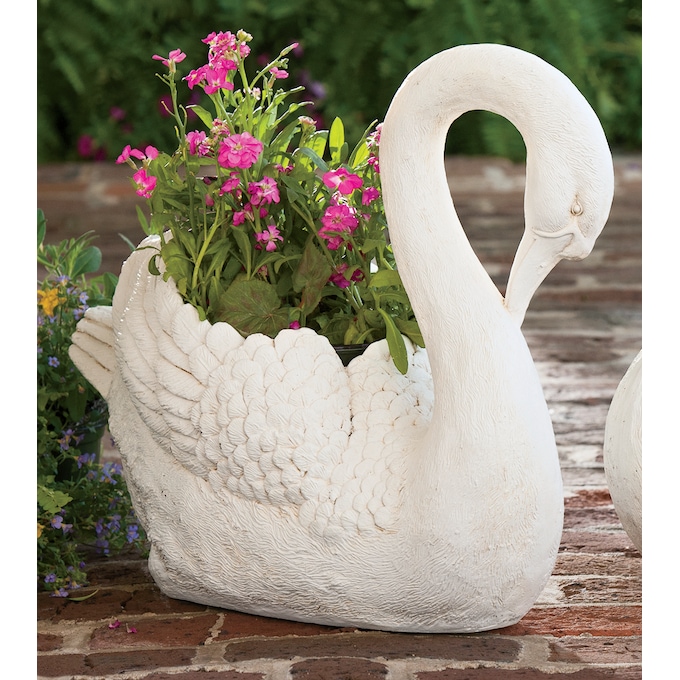 Swan Planter, , large