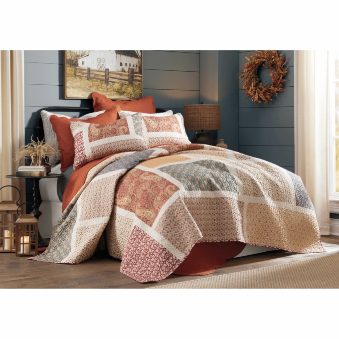 Sunfield Oversized Quilt and Sham, , large