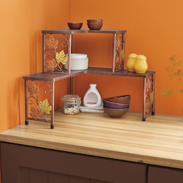 Autumn Leaves Corner Shelf, , large