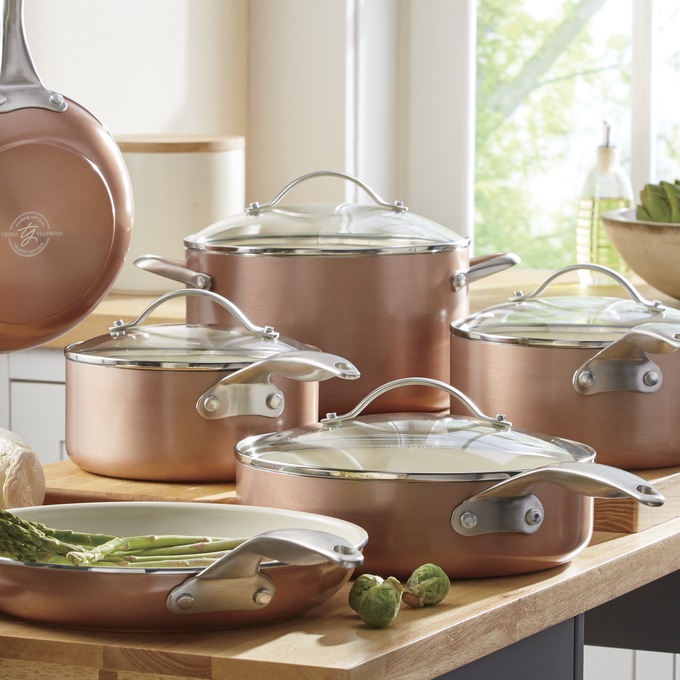 Trisha Yearwood 10Piece Cookware Set Country Door