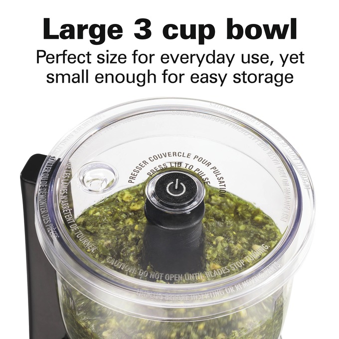 Hamilton Beach Stack & Press Food Chopper, , large