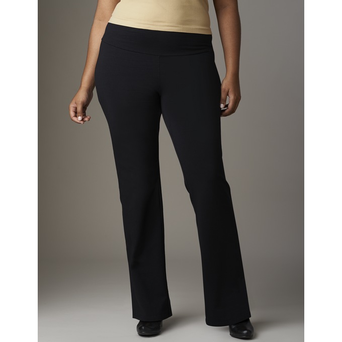 Control-Waist Bootcut Legging, , large