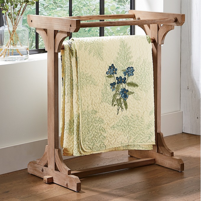 Farmhouse Quilt Rack Country Door
