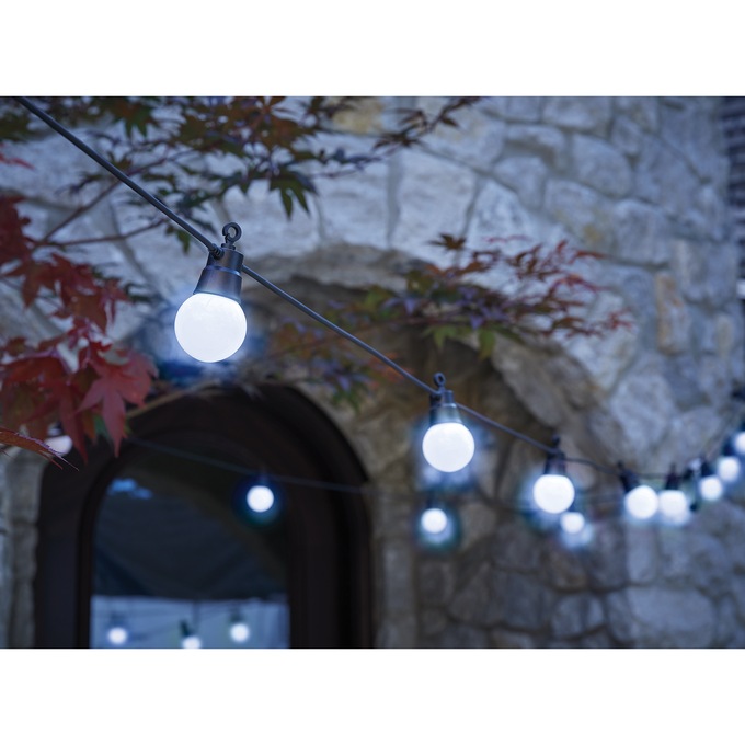 25' Solar String Lights, , large