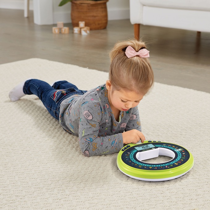 Leapfrog Spinning Lights Letter Ring, , large