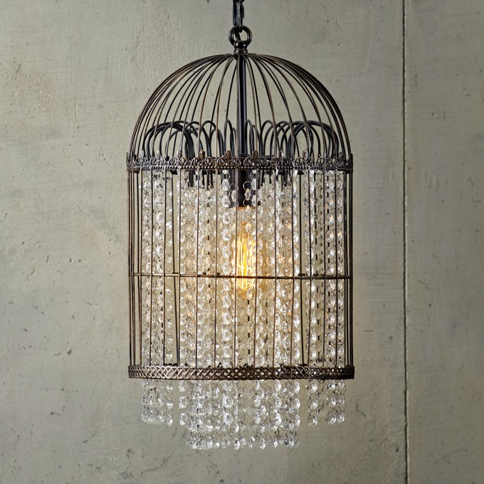 Birdcage Chandelier Country Door Birdcage Chandelier Large