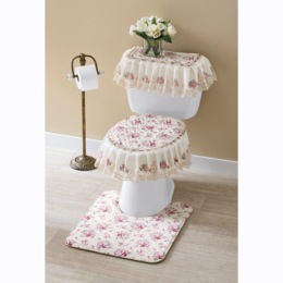Cottage Rose Bath Set, , large