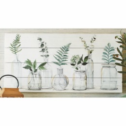 Greenery in Jars Wall Art, , large