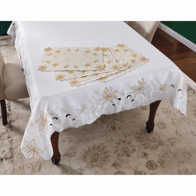 Embroidered Tablecloth, , large