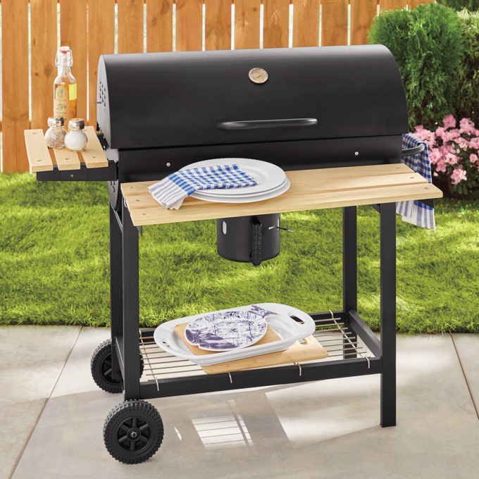 Fire Sense Backyard Charcoal Grill, , large