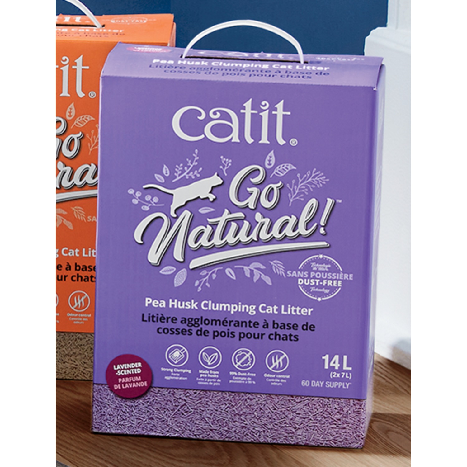 Catit Go Natural Pea Husk Litter Country Door