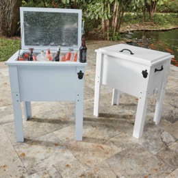 Lift-Top Patio Cooler, , large