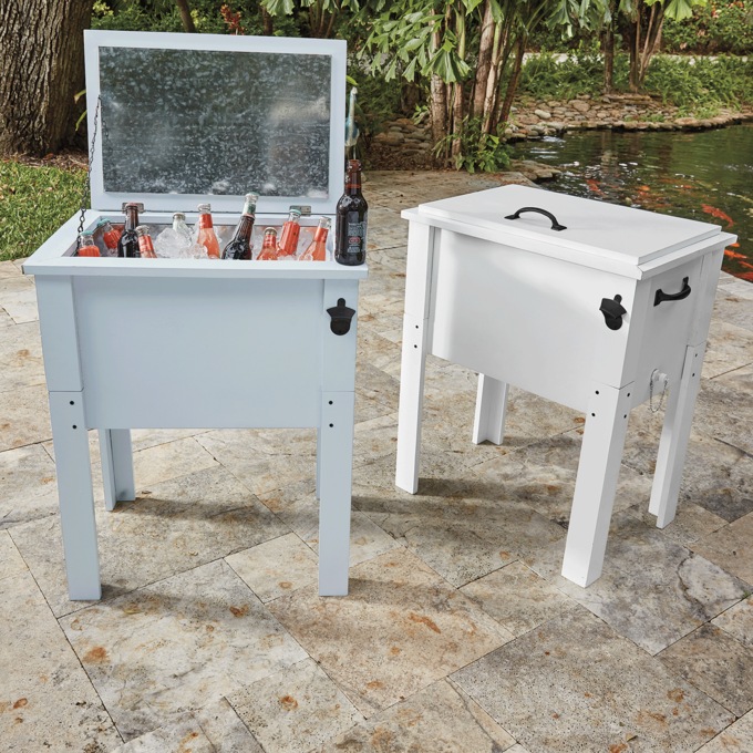 Lift-Top Patio Cooler, , large