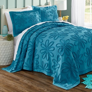Fleur Chenille Bedspread, , large