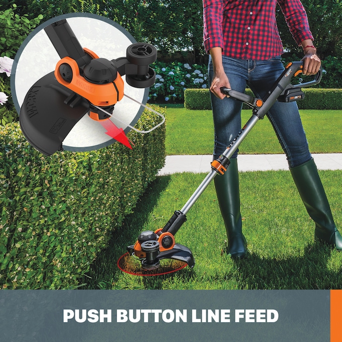 Worx Power Share 20V GT 3.0 Trimmer & Turbine Blower (Batteries & Charger Included), , large