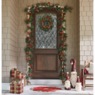 Lighted Faux-Pine Wreath, , large