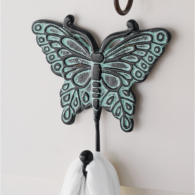 Set of 2 Butterfly Hooks, , large