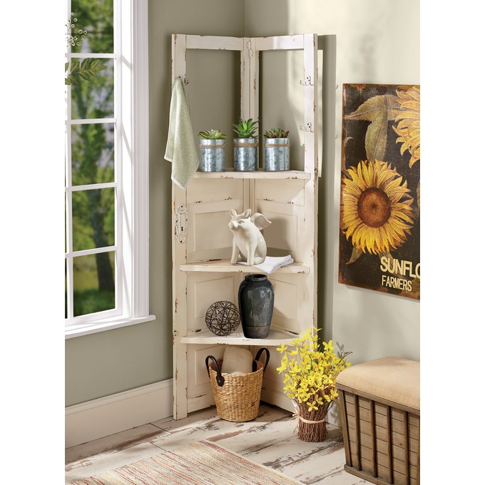 Antique Corner Shelf