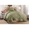 Cloud Puff Textured Oversized Quilt and Coordinating Sham, , large