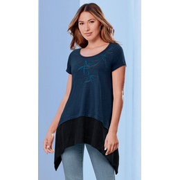 Spring Pretty Tee, Blue, large