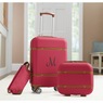 3-Piece Vintage Hardside Luggage Set, , large