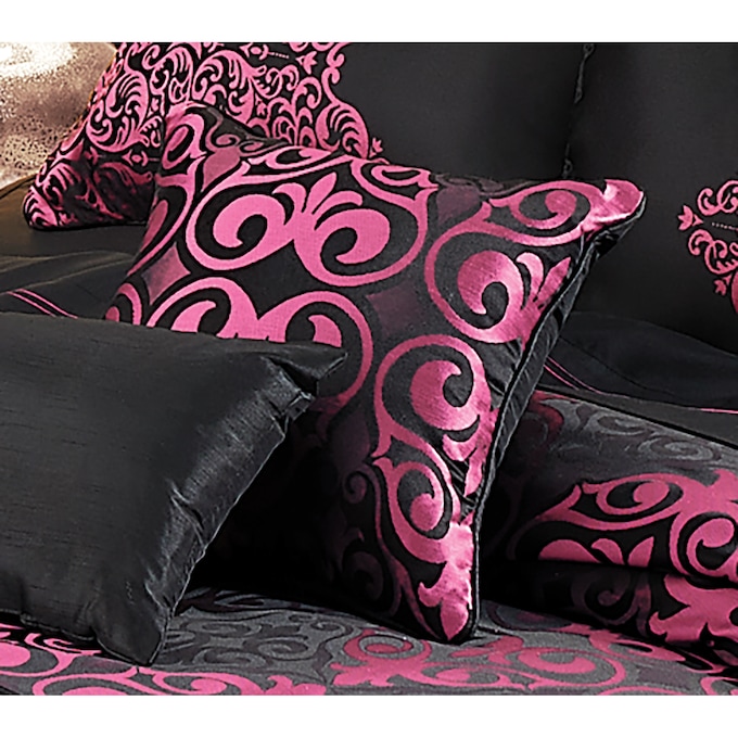 Kismet Luxury Woven Jacquard Square Accent Pillow, , large