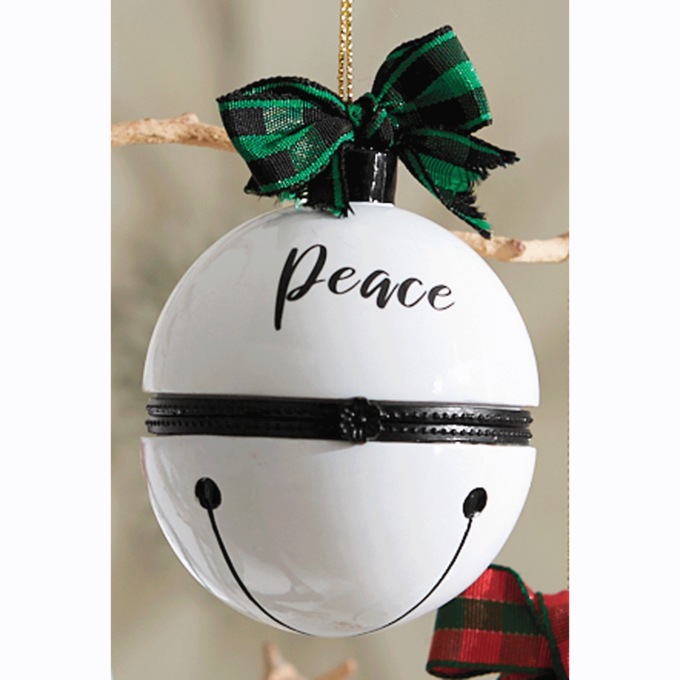 Farmhouse Ornament Trinket Box, , large