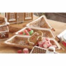 Martha Stewart Gingerbread 3-Section Tidbit Tray, , large