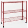 3-Tier Wide Mobile Tower Shelves, , large