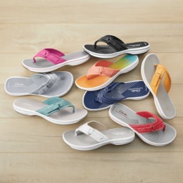 Clarks Women's Breeze Sea Thong, , large