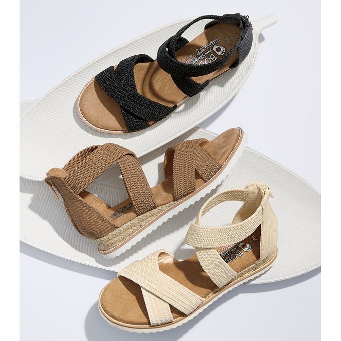 Skechers bobs shop memory foam sandals