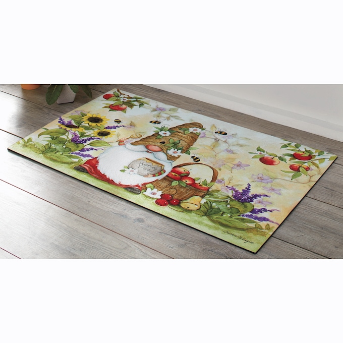 Bee Happy Gnome Matmate, , large