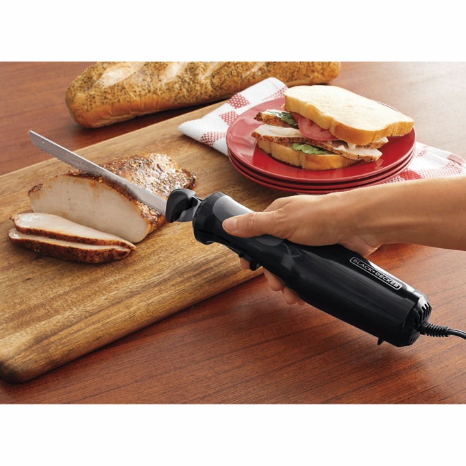 Black+decker Electric Carving Knife Black