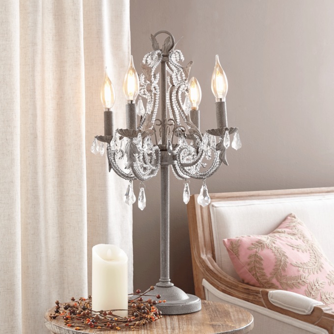 Romantic Crystal Lamp, , large