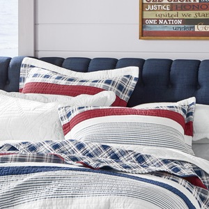 Nautical Stripe Sham, , large