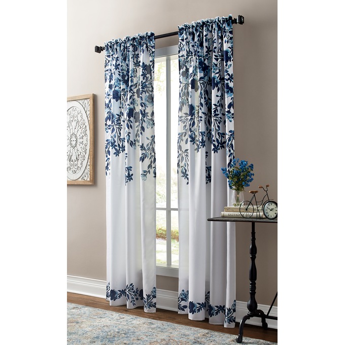Cascading Floral Panel, , large