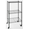 3-Tier Thin Mobile Tower Shelves, , large