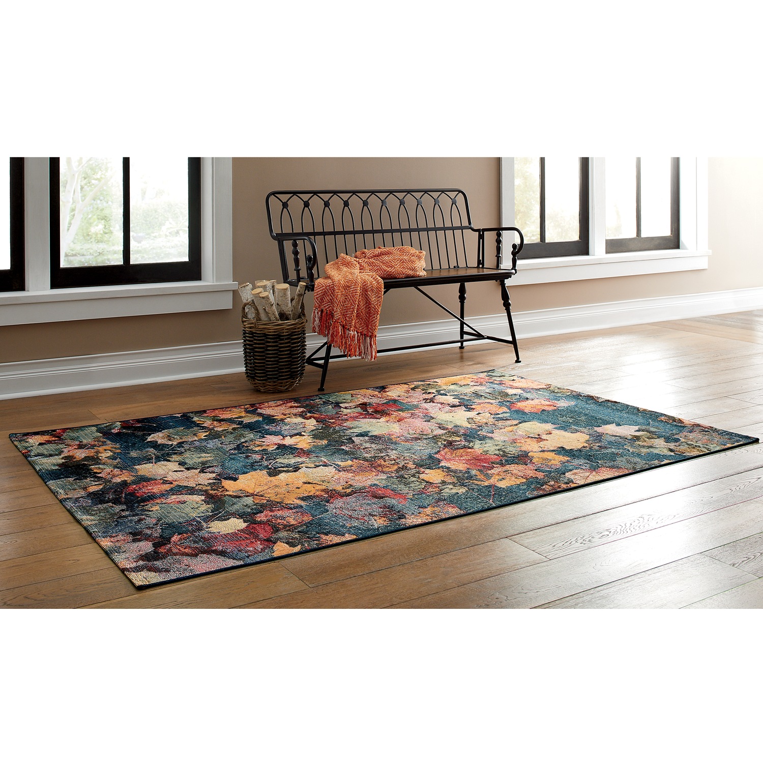 Fall Leaves Indoor/Outdoor Rug | Country Door